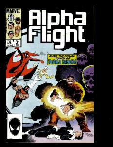 15 Alpha Flight Comics #25 26 27 28 29 30 31 32 33 34 35 36 37 89 Annual #1 JF4