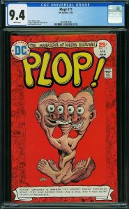 Plop! #11 (1975) CGC 9.4 NM