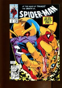 Spiderman #17 - Al Williamson Cover Art. Thanos App. (9.2 OB) 1991
