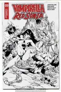 VAMPIRELLA RED SONJA (2019 DYNAMITE) #9 VARIANT 1:7 CVR A LEE NM G10511