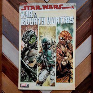 STAR WARS: War of Bounty Hunters #1 NM (Marvel 2021) 616 Comics Jolzar Exclusive