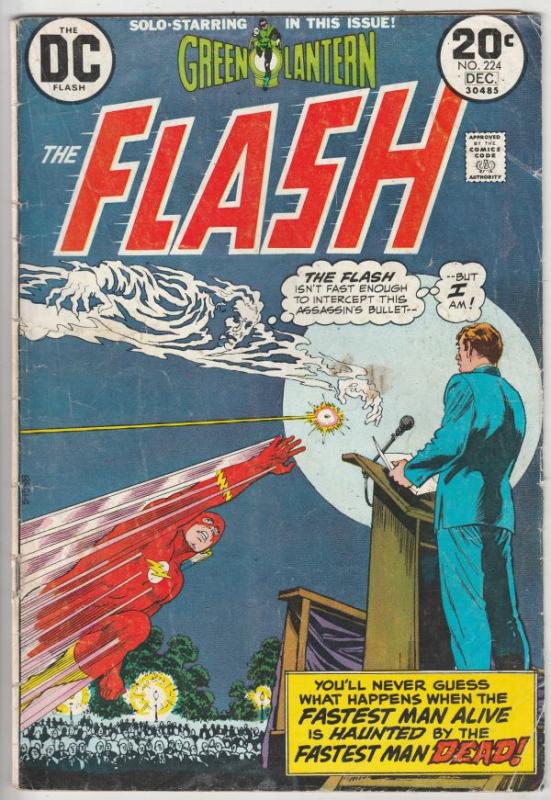 Flash, The #224 (Dec-73) VG+ Affordable-Grade Flash