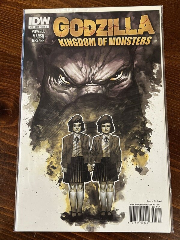 Godzilla Kingdom Of Monsters Issues 1-12 Complete FULL Set IDW Comics 2011