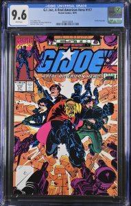 G.I. Joe, A Real American Hero #117 (10/91) Graded CGC 9.6