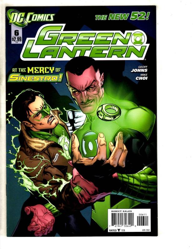 Lot Of 9 Green Lantern New 52 DC Comic Books # 2 3 4 5 6 7 9 10 11 Batman MK7