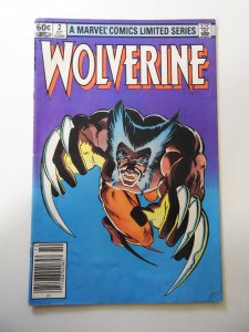 Wolverine #2 (1982) Frank Miller Classic Series Solid VG+ Condition!