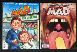 2019 MAD Magazine #7 & #8 FVF 7.0 Alfred E Newman / Gang of Idiots LOT of 2