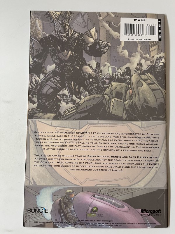 Halo: Uprising #2 - NM+ (2008)
