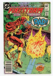 Fury of Firestorm #16 Gerry Conway Newsstand FN+