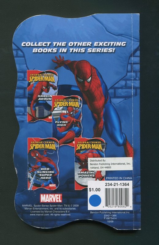 Spider-Man Die Cut Spider Sense Book /  2009