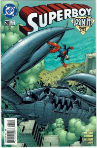 Superboy #26 (1994 v4) Karl Kesel Knockout NM