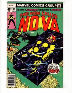 Nova #19 (1978) BLACKOUT Appearance !!! Bronze MARVEL  / ID#422