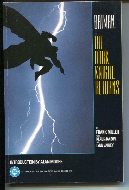 Batman: The Dark Knight Returns-Miller-TPB- trade