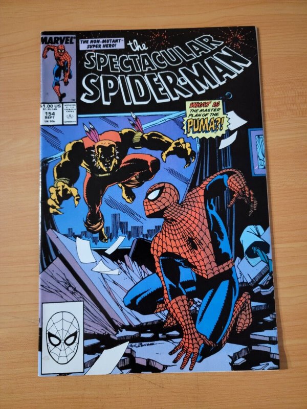 Spectacular Spider-Man #154 ~ DOLLAR BIN ~ 1989 Marvel Comics 