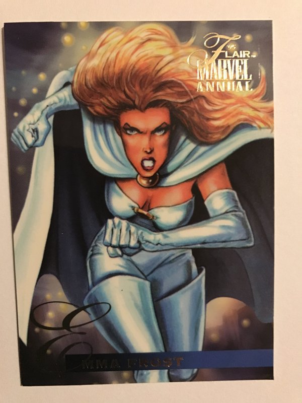 EMMA FROST #12 card : Marvel Annual 1995 Flair; NM/M;  X-men, base, White Queen