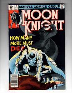 Moon Knight #2 (1980)   VF+ Original Series ~ Bronze Marvel! / AO2