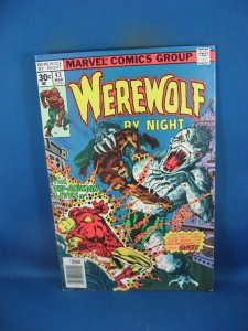 WEREWOLF BY NIGHT 43  F VF MARVEL 1977 IRON MAN