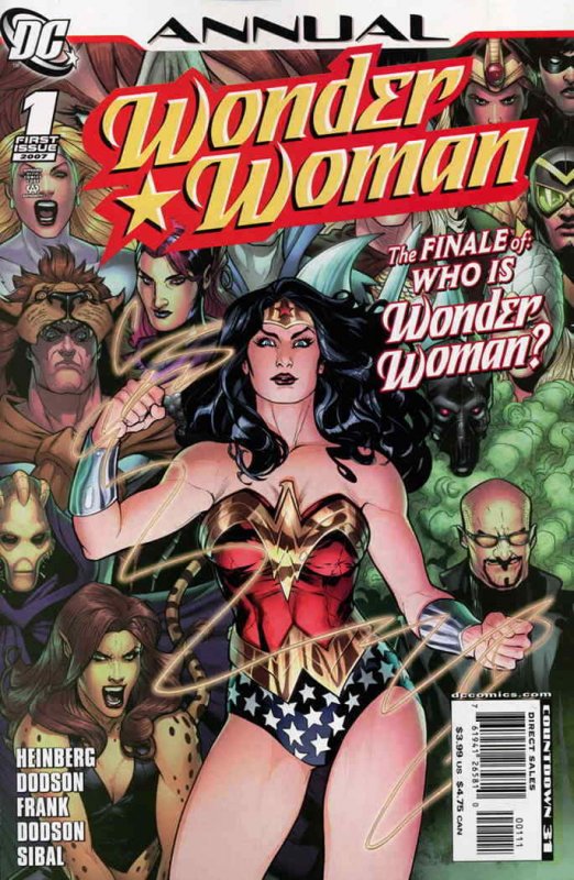 Wonder Woman (3rd Series) Annual #1 VF/NM; DC | we combine shipping 