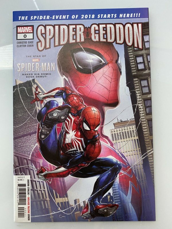 Spider-Geddon #0 (2018 Marvel) Excellent Copy Reputable Seller Ships Fast & Safe