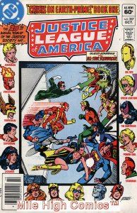 JUSTICE LEAGUE OF AMERICA  (1960 Series)  (DC) #207 NEWSSTAND Very Fine Comics