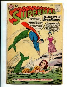 SUPERMAN #139 THE NEW LIFE OF SUPERMAN! (2.0) 1960