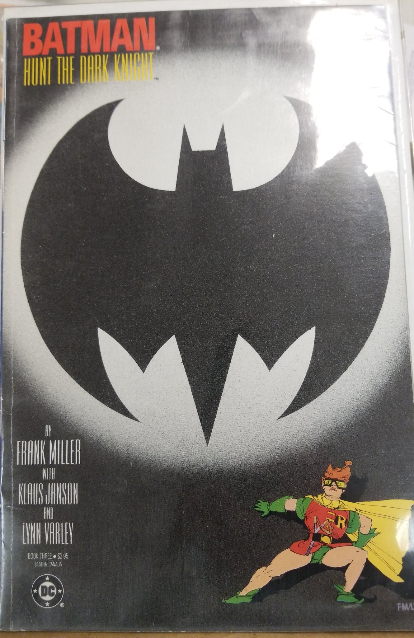 Batman: The Dark Knight #3 Newsstand Edition (1986) | Comic Books - Copper  Age, DC Comics, Superhero / HipComic