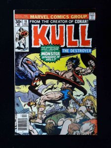 Kull The Conqueror #18  Marvel Comics 1976 Vf+ Newsstand