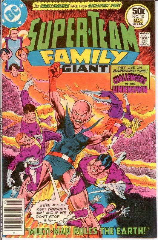 SUPER TEAM FAMILY 10 VF-NM May 1977 COMICS BOOK