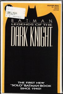Legends of the Dark Knight #1 (1989) Batman