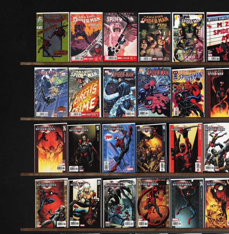 Huge Lot 150+ Comics with The Amazing Spider-Man, Ultimate Spider-Man & More!