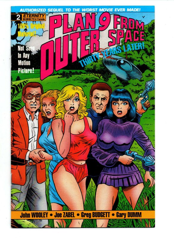 Plan 9 From Outer Space: Thirty Years Later #1 2  & 3 Set - Eternity - 1991 - VF 