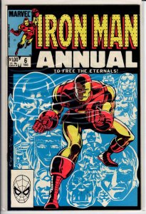 Iron Man Annual #6 (1983) 9.6 NM+