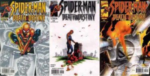 SPIDERMAN DEATH & DESTINY (2000) 1-3 Lee Weeks COMPLETE Capt Stacy Doc Ock 