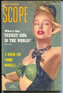 Picture Scope 3/1956-Lilli St Cyr-Joan Collins-Earl McPherson-VG