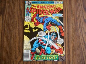 AMAZING SPIDER-MAN # 187 KEY HIGH GRADE BEAUTIE!!! CAP. AMERICA  APP