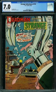 Strange Adventures #210 (1968) CGC 7.0 FVF