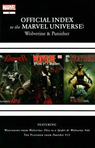 Wolverine, Punisher And Ghost Rider: Official Index to the Marvel Universe #8 VF