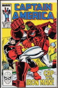 Captain America #341 (1988) Captain America [Key Issue]
