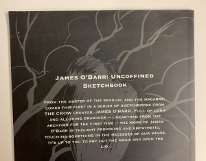 James O'Barr Uncoffined Sketch Book Papeback Signed 