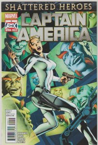 Captain America # 9 Cover A NM Marvel 2012 Ed Brubaker [J3]