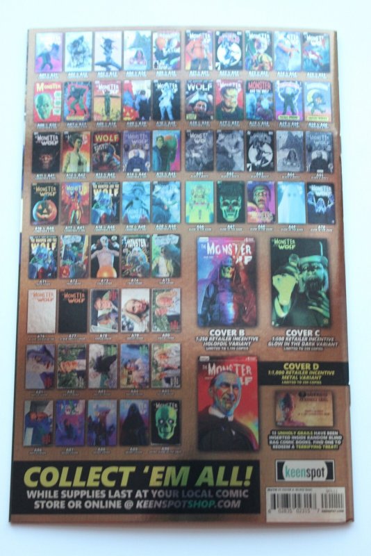 The Monster and the Wolf #1 A37 Foil (2025) Mark Spears  NM