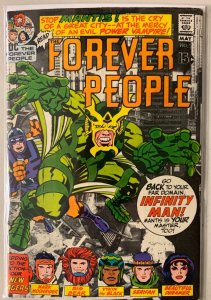 Forever People #2 DC 1st Series (5.0 VG/FN) Darkseid sends Mantis (1971)