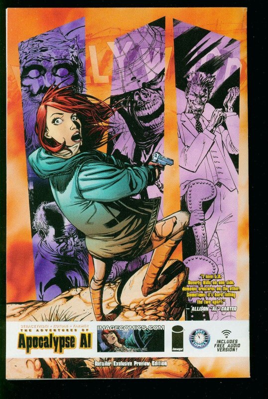 APOCALYPSE AL #1 RETAILER EXCLUSIVE PREVIEW- RARE IMAGE COMIC VF