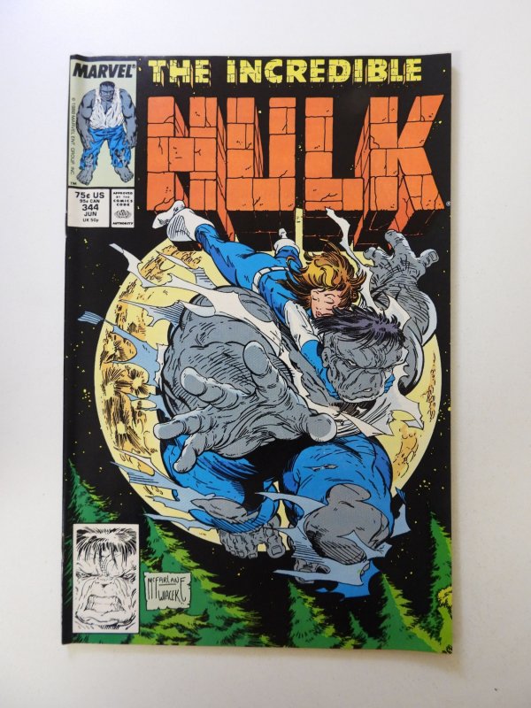 The Incredible Hulk #344 (1988) VF- condition