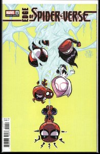 Edge of Spider-Verse #1 Young Cover (2023) Spider-Rex