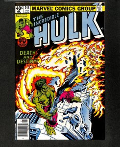 Incredible Hulk (1962) #243 Newsstand Variant