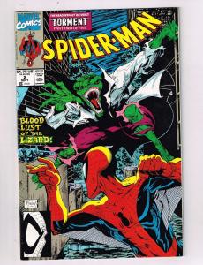 Spider-Man #2 VF Marvel Comics Comic Book Lizard Sept 1990 DE42