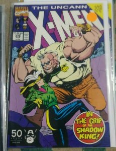 UNCANNY X-MEN #278 1991 MARVEL MUIR ISLAND SAGA + SHADOW KING +ROGUE gambit