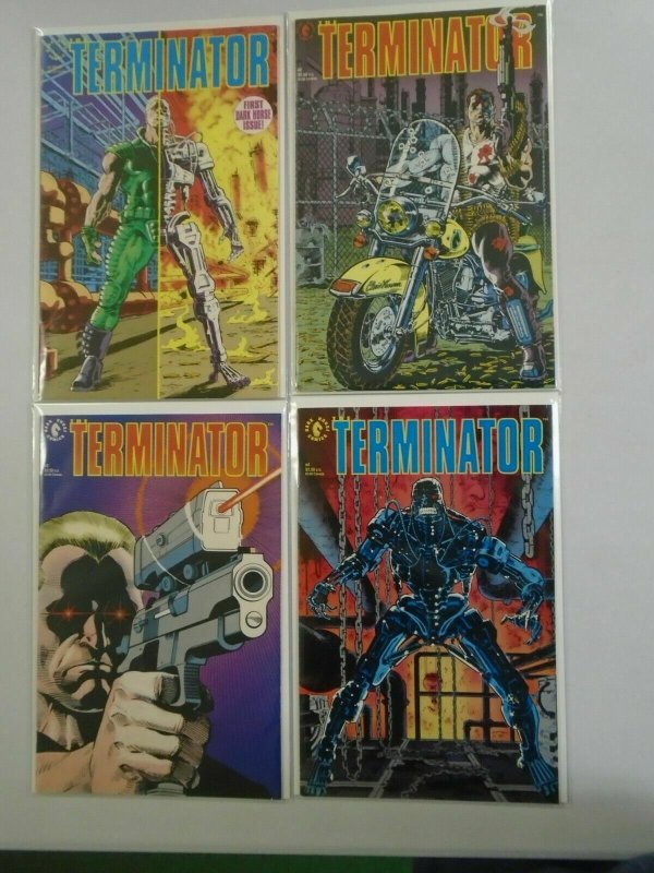 Terminator set #1-4 8.0 VF (1990 1st Dark Horse Series)