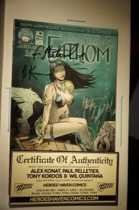 All New Fathom #1 Signed with Cert